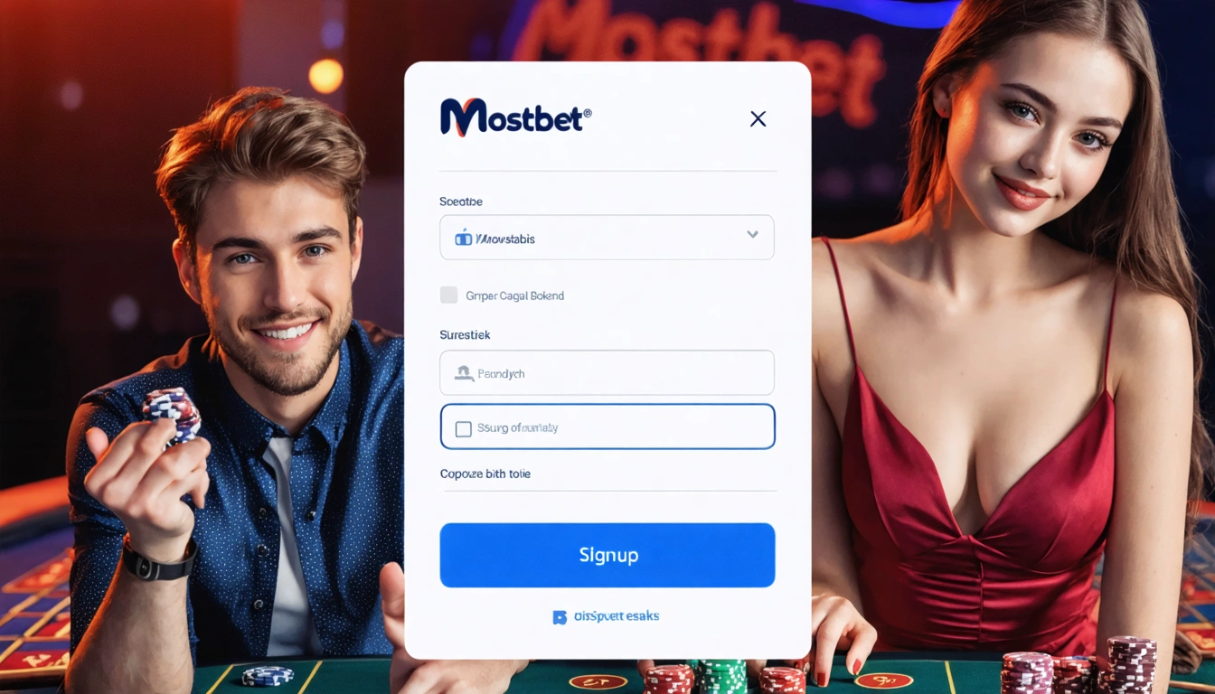 signup Mostbet